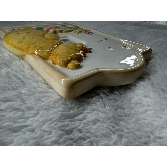 Disney By Charpente Classic Winnie the Pooh Ceramic Light Switch Plate - Picture 15 of 16